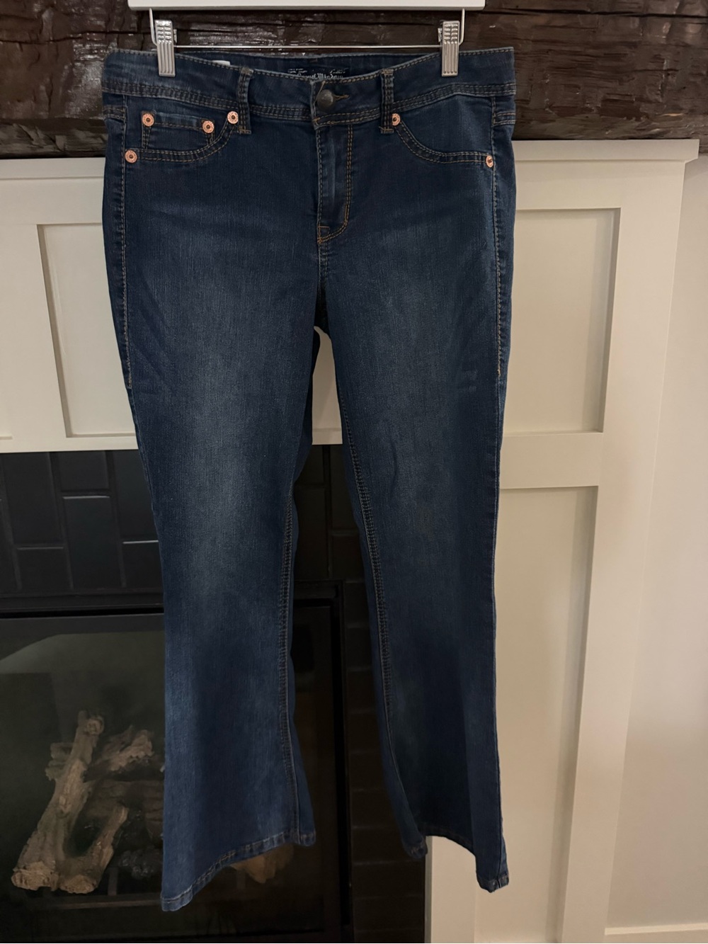 Source of Wisdom Slim Boot Jeans Size 14 Medium Wash